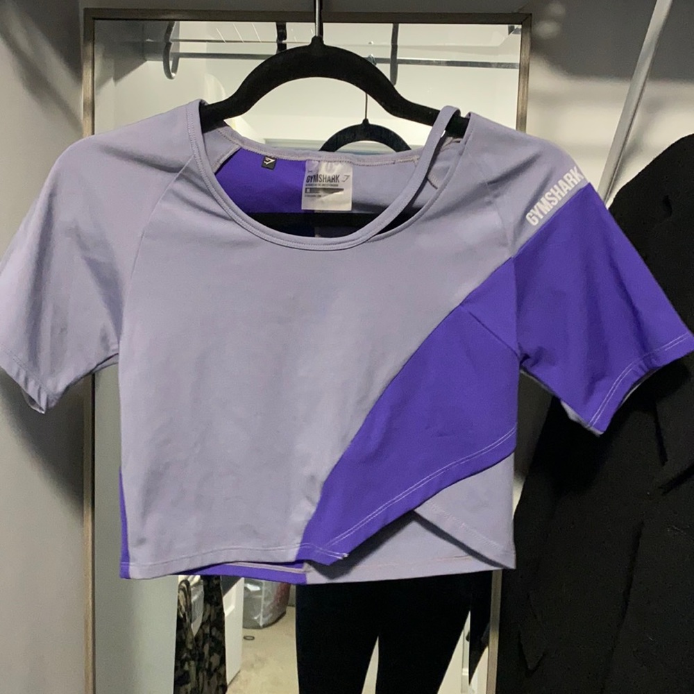 Gymshark cropped T-shirt, never worn.